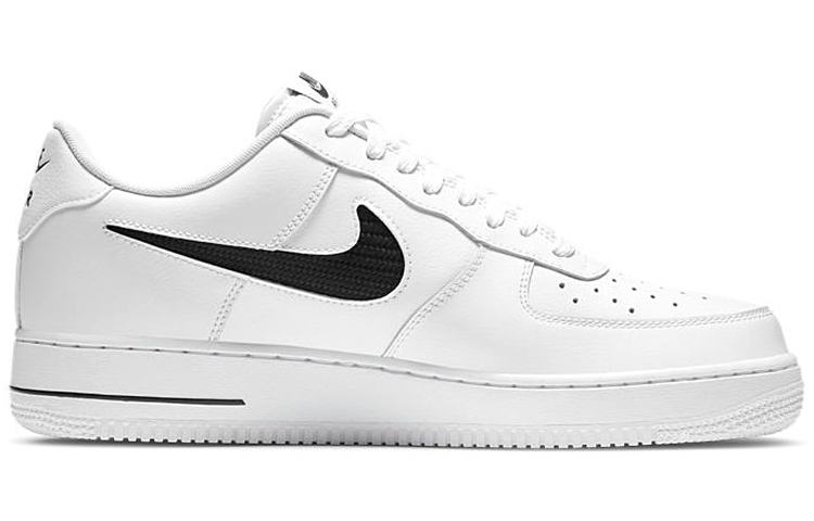 Order 耐克Air Force 1 '07 LV8镂空勾'白黑' CZ7377-100