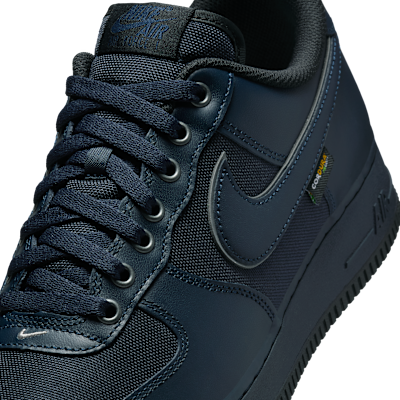 Sizing 나이키 에어포스 1 '07 LV8 다크 옵시디언/블랙/메탈릭 실버 IM6001-475