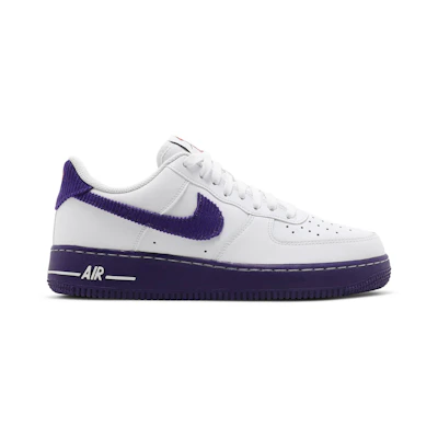 Nike Air Force 1 '07 LV8 EMB 'White Court Purple'