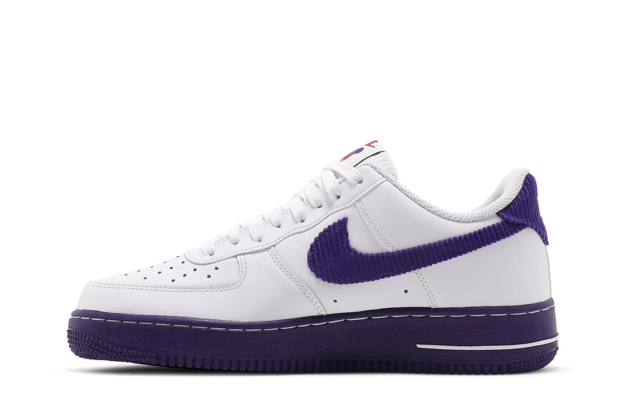 Shop Nike Air Force 1 '07 LV8 EMB 'Blanco Morado Corte' DB0264-100