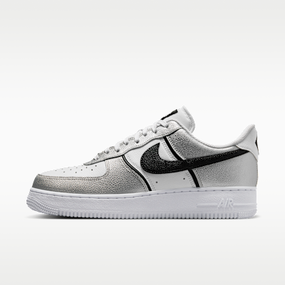 Nike Air Force 1 ‘07 LV8 Metallic Silver/White/Coconut Milk/Black IM5752-001