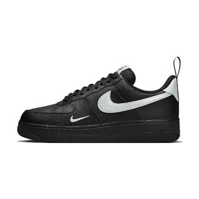 Nike Air Force 1 '07 LV8 UT 'Black Metallic Silver'