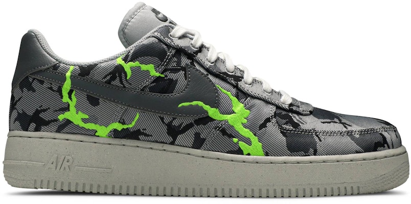 Nike air force 1 camo best sale grey