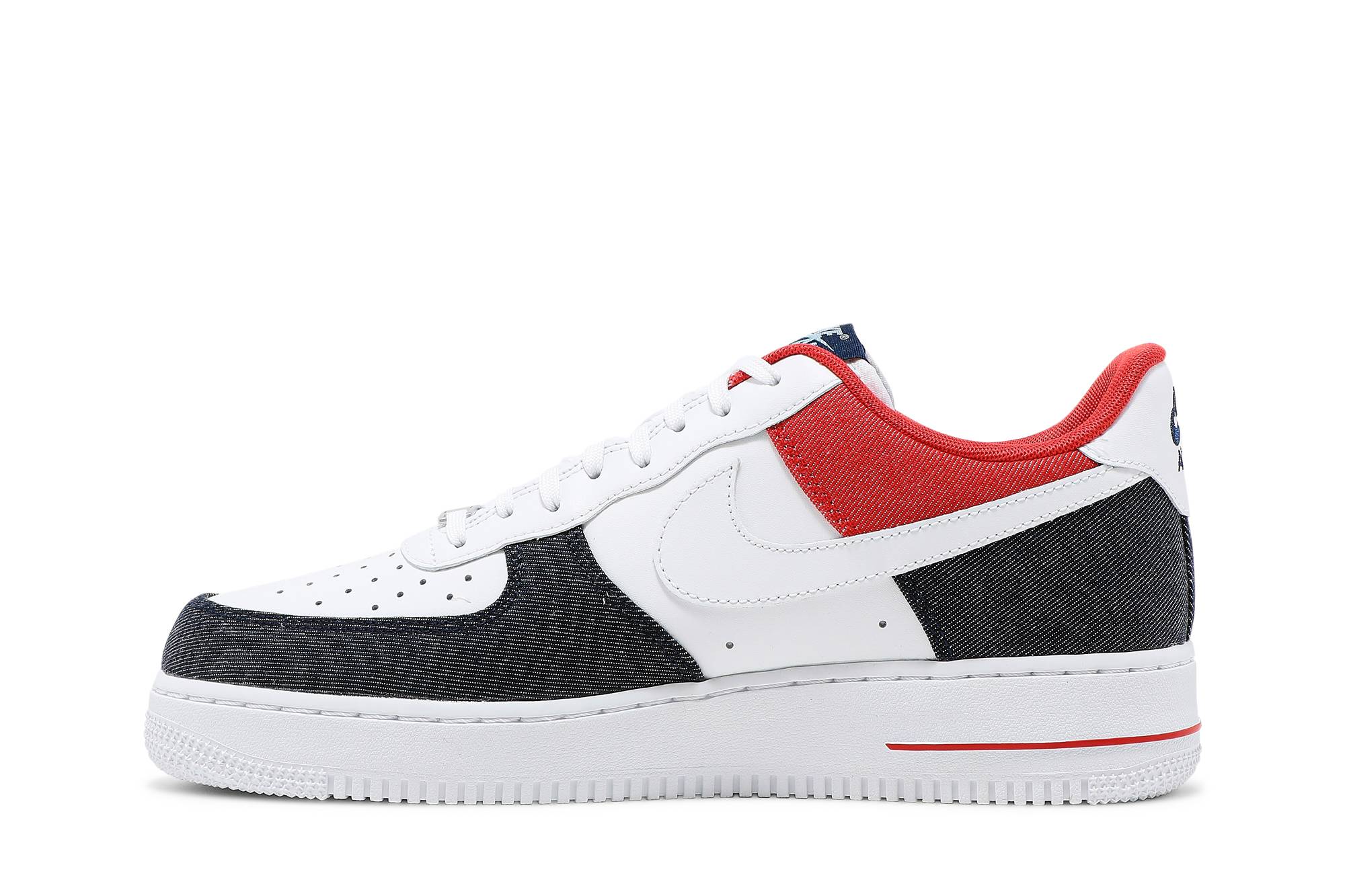 Lookbook Nike Air Force 1 '07 LX 'Putih Merah Denim' DJ5174-100