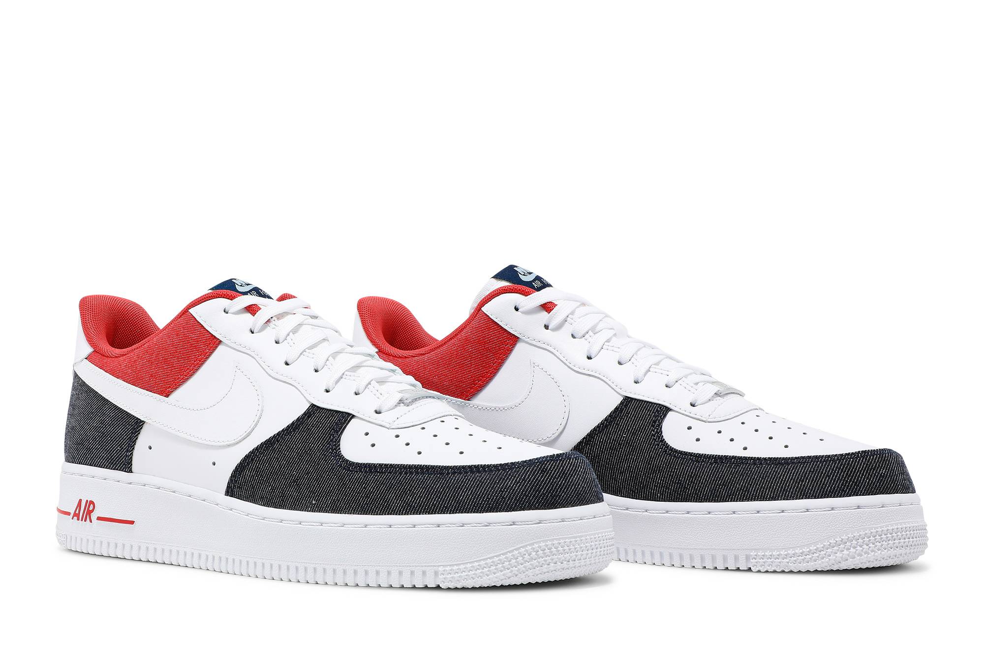 Cheap Nike Air Force 1 '07 LX 'Putih Merah Denim' DJ5174-100