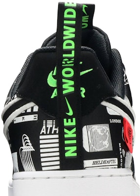 Nike Air Force 1 '07 LX 'Worldwide Pack - Black' CZ5927-001 - KICKS CREW