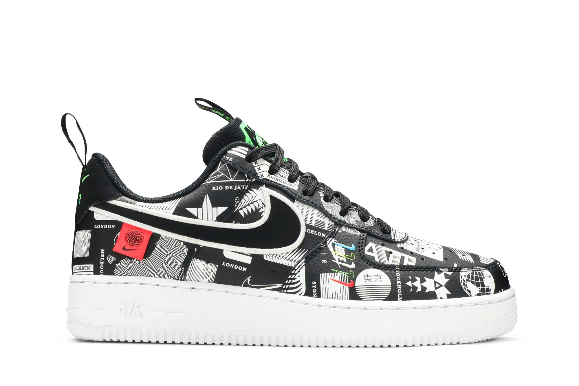 Buy Nike Air Force 1 '07 LX 'Worldwide Pack - Hitam' CZ5927-001