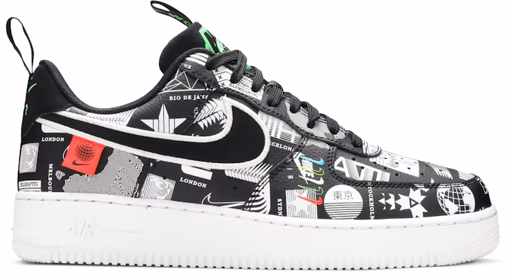 Nike Air Force 1 '07 LX 'Worldwide Pack - Hitam' CZ5927-001 Buy Nike Air Force 1 '07 LX 'Worldwide Pack - Hitam' CZ5927-001