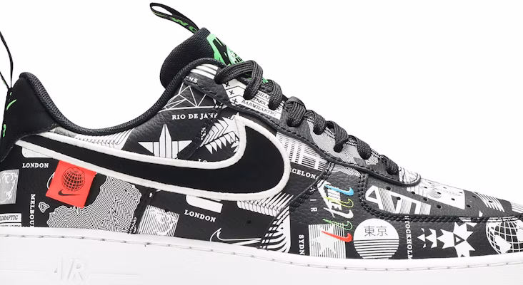 Nike Air Force 1 '07 LX 'Worldwide Pack - Hitam' CZ5927-001 Order Nike Air Force 1 '07 LX 'Worldwide Pack - Hitam' CZ5927-001