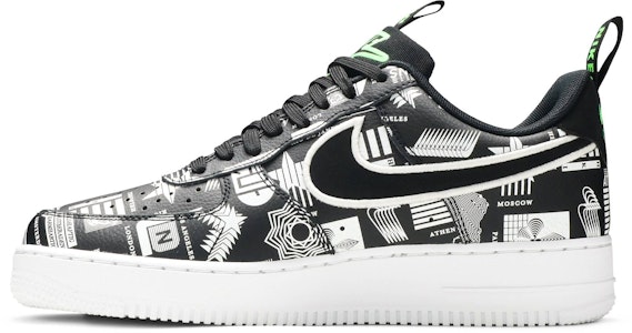 ナイキ エアフォース1 '07 LX ワールドワイド 黒 CZ5927-001 Lookbook ナイキ エアフォース1 '07 LX ワールドワイド 黒 CZ5927-001