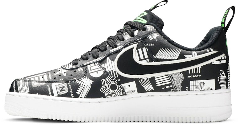 Nike Air Force 1 '07 LX 'Worldwide Pack - Hitam' CZ5927-001 Lookbook Nike Air Force 1 '07 LX 'Worldwide Pack - Hitam' CZ5927-001