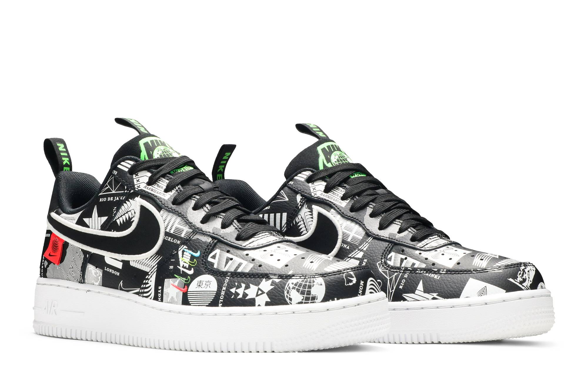 Cheap Nike Air Force 1 '07 LX 'Worldwide Pack - Hitam' CZ5927-001