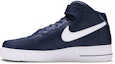 Lookbook Nike Air Force 1 '07 Mid 'Navy' Lelaki CK4370-400