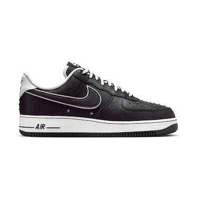 Nike Air Force 1 '07 PRM 'Black White Metallic Dark Grey'