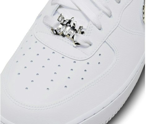 Nike Air Force 1 ''07 Premium ''Geschmolzenes Metall'' FV3616-101 Details for Nike Air Force 1 ''07 Premium ''Geschmolzenes Metall'' FV3616-101