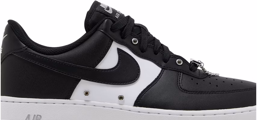 Nike Air Force 1 Low 07 PRM 復古休閒銀扣 低幫 板鞋 男款 黑白 Order Nike Air Force 1 Low 07 PRM 復古休閒銀扣 低幫 板鞋 男款 黑白