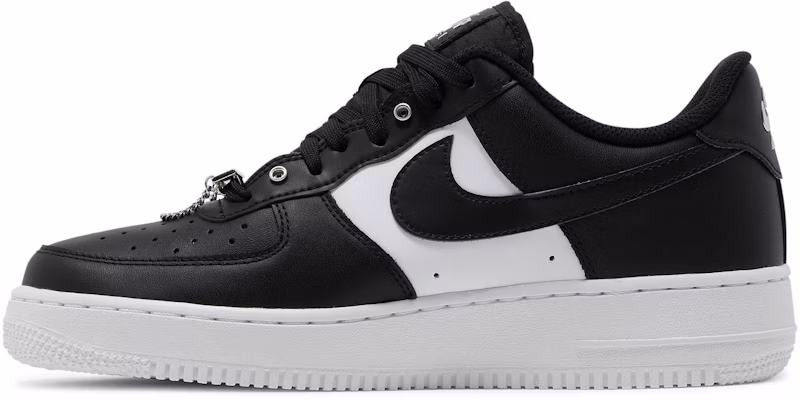 Nike Air Force 1 Low 07 PRM 復古休閒銀扣 低幫 板鞋 男款 黑白 Lookbook Nike Air Force 1 Low 07 PRM 復古休閒銀扣 低幫 板鞋 男款 黑白