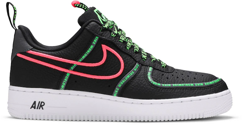 Nike air 2025 force black green