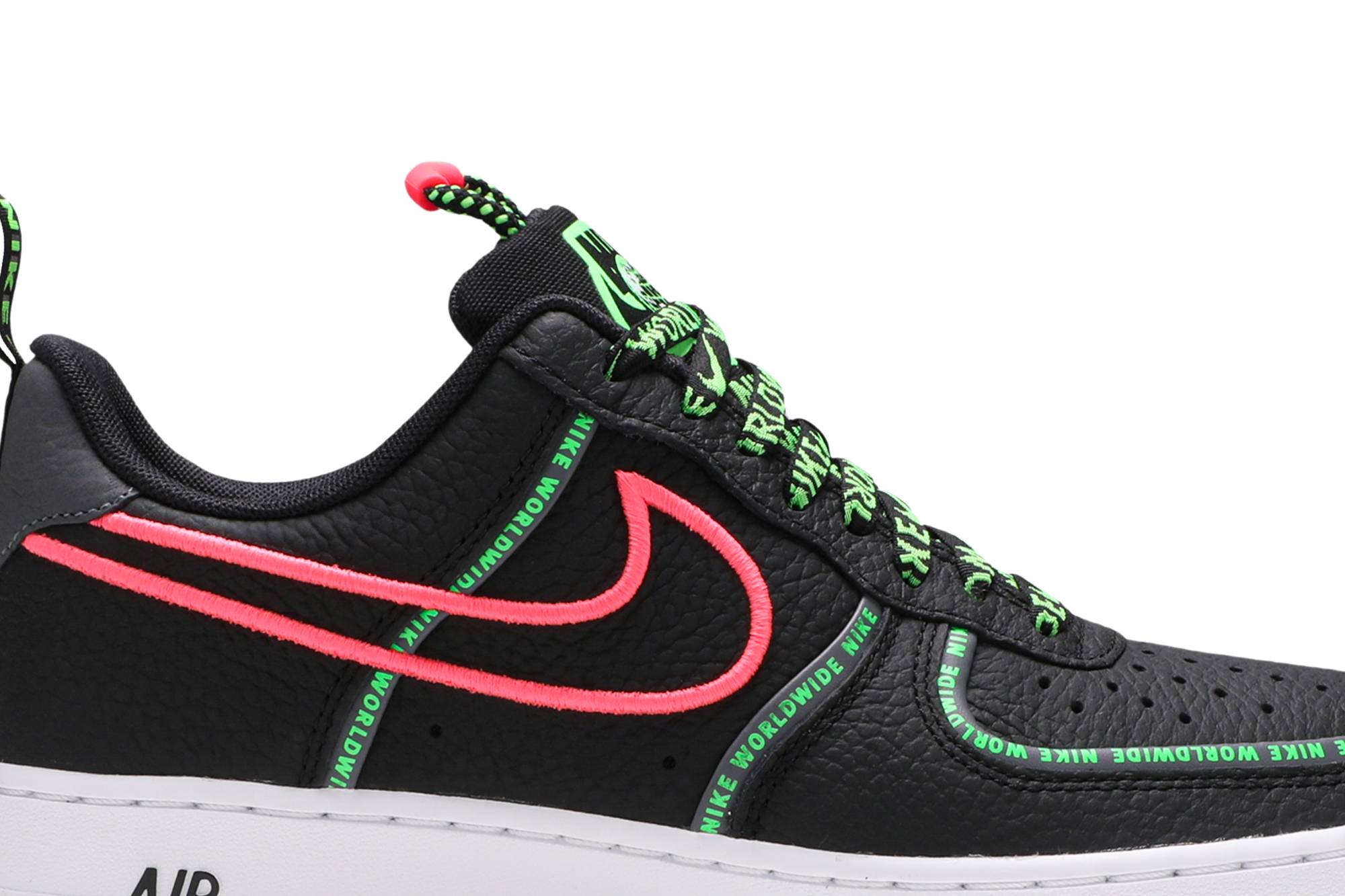 Order 나이키 에어포스 1 '07 프리미엄 '월드와이드 팩 - 블랙/그린 스트라이크' CK7213-001