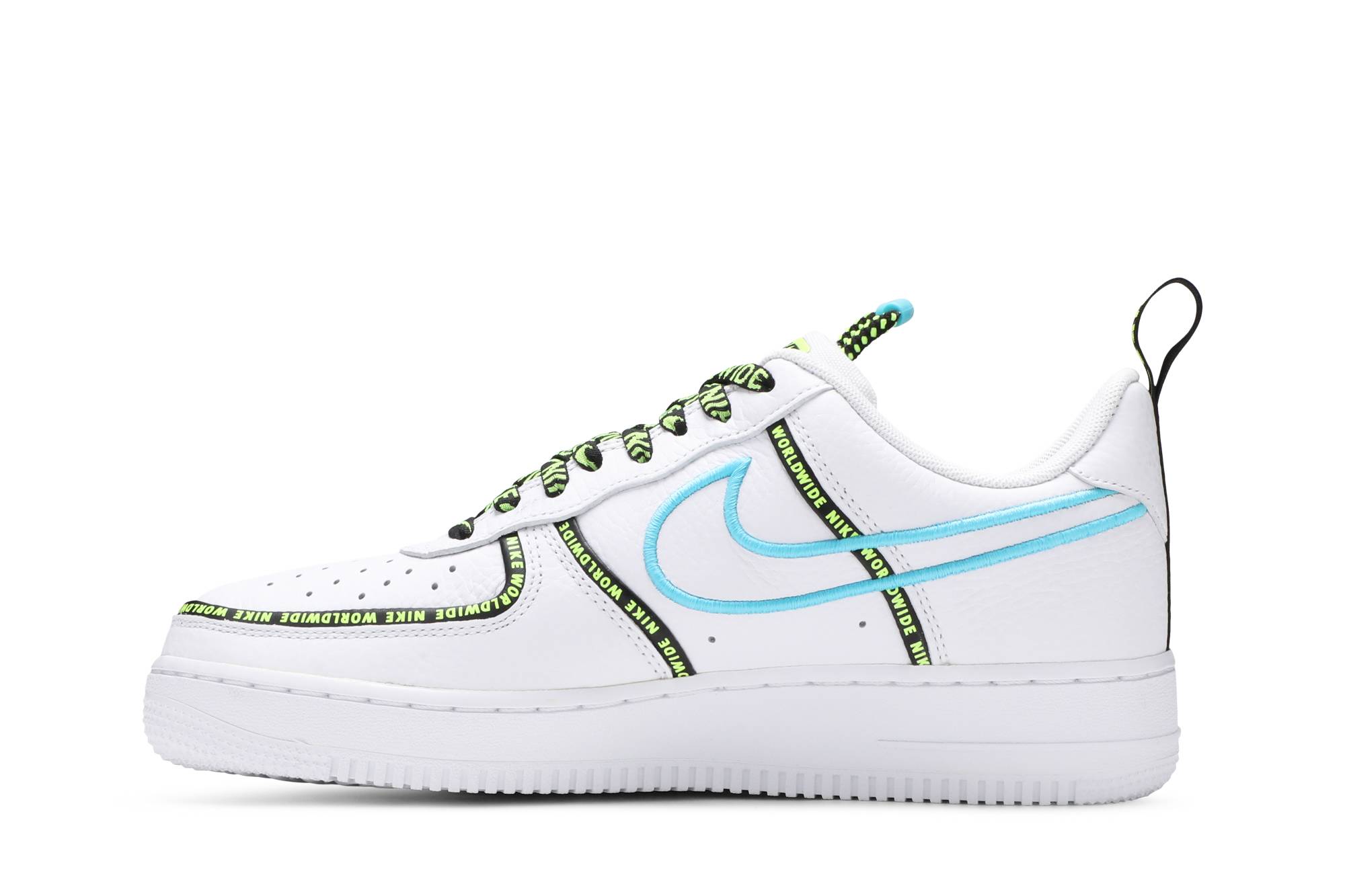 Nike Air Force 1 '07 PRM 'Worldwide Pack - Blue Fury' 圖 3