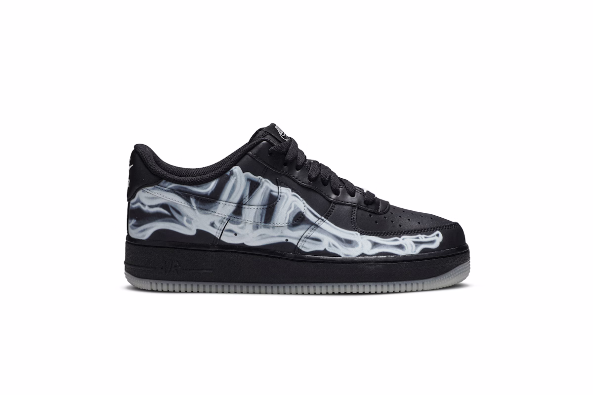 Nike Air Force 1 '07 QS 'Black Skeleton' BQ7541-001