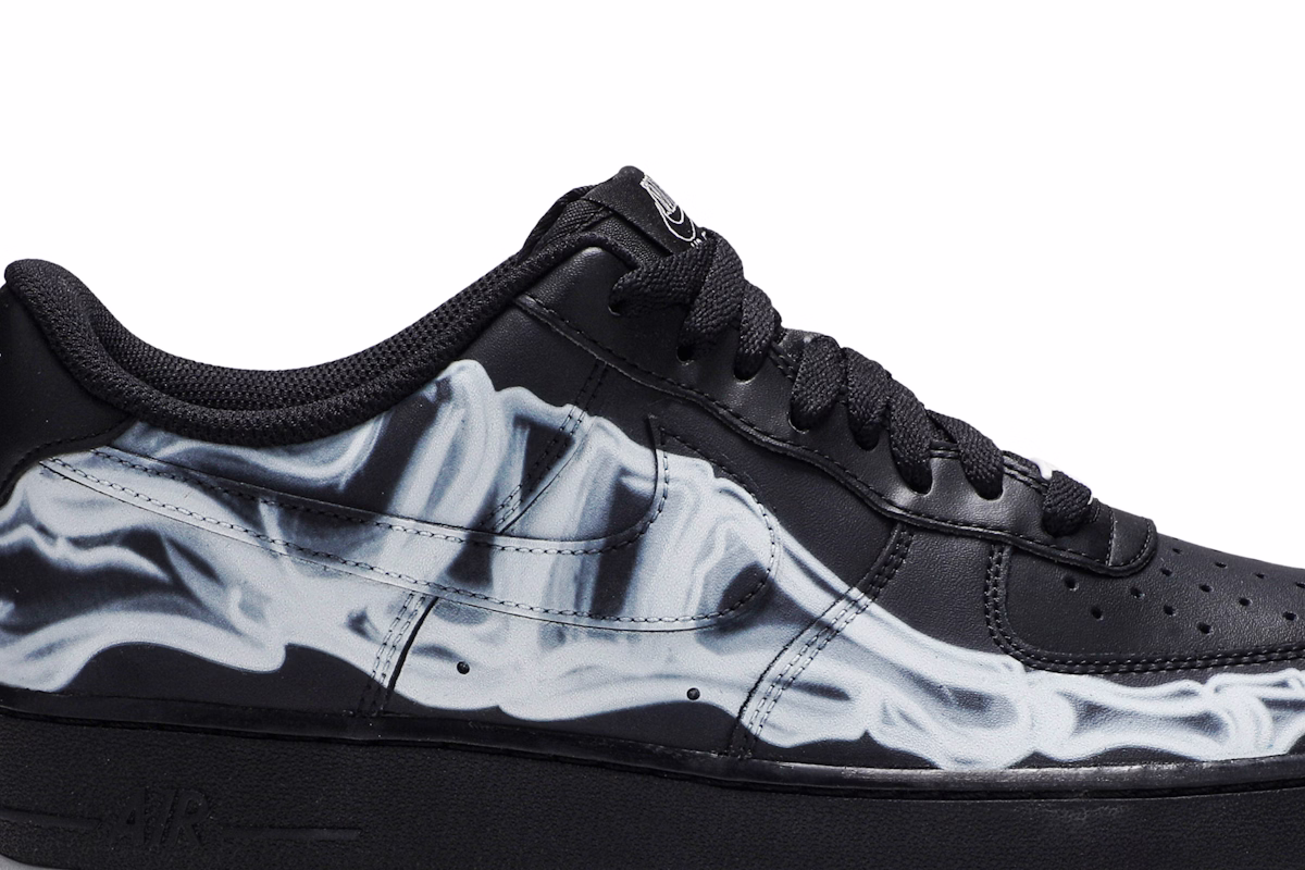 Nike Air Force 1 '07 QS 'Black Skeleton' BQ7541-001