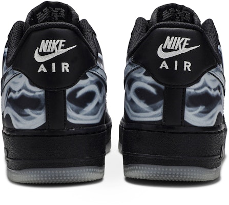 Nike Air Force 1 07 QS Black Skeleton BQ7541 001 BQ7541 001