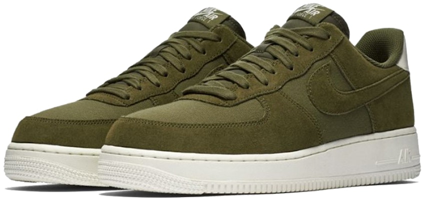 Nike Air Force 1 '07 Suede 'Olive Medium' AO3835-200 Lookbook Nike Air Force 1 '07 Suede 'Olive Medium' AO3835-200