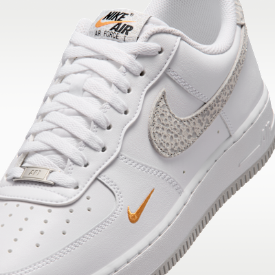 Sizing Nike Air Force 1 ''07 白色/金橘/霧灰/白色 IV5525-100