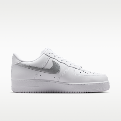 Lookbook Nike Air Force 1 ''07 Putih/Perak Metalik FJ4146-134