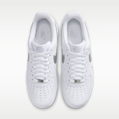 Nike Air Force 1 ''07 Putih/Perak Metalik FJ4146-134 Shop Nike Air Force 1 ''07 Putih/Perak Metalik FJ4146-134