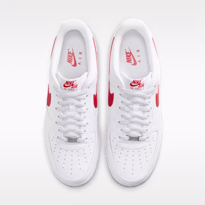 Nike Air Force 1 '07 White/University Red FJ4146-133 Shop Nike Air Force 1 '07 White/University Red FJ4146-133