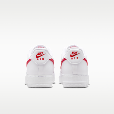 Sizing ナイキ エアフォース1 ''07 ホワイト/ユニバーシティレッド FJ4146-133