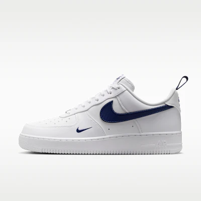 Nike Air Force 1 '07 White/White/Midnight Navy IR5599-100 Buy Nike Air Force 1 '07 White/White/Midnight Navy IR5599-100