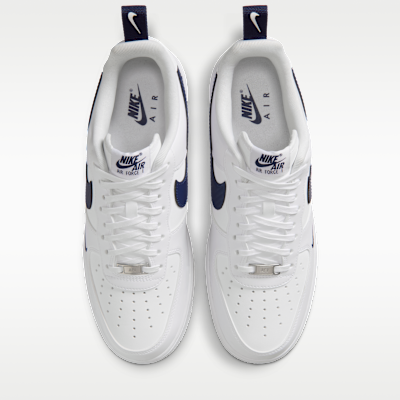 Shop Nike Air Force 1 ''07 Putih/Putih/Midnight Navy IR5599-100