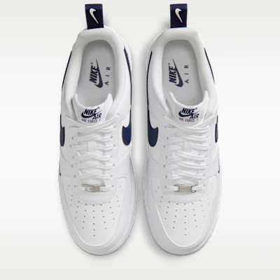 Nike Air Force 1 '07 White/White/Midnight Navy IR5599-100 Shop Nike Air Force 1 '07 White/White/Midnight Navy IR5599-100