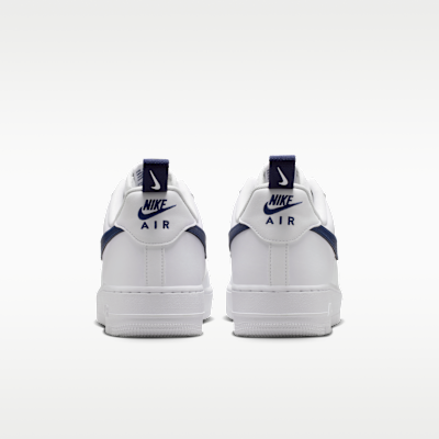 Details for Nike Air Force 1 ''07 Putih/Putih/Midnight Navy IR5599-100
