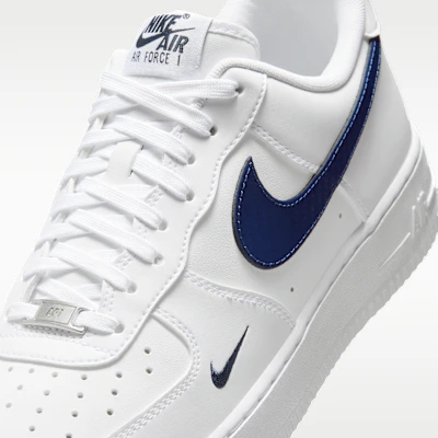 Nike Air Force 1 '07 White/White/Midnight Navy IR5599-100 Sizing Nike Air Force 1 '07 White/White/Midnight Navy IR5599-100