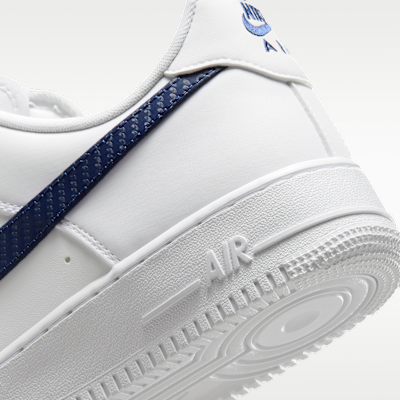 Cheap Nike Air Force 1 ''07 Putih/Putih/Midnight Navy IR5599-100