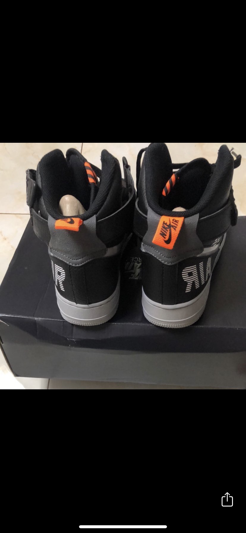 Buy ナイキ エアフォース1 黒橙黄 (Nike Eafōsu1 Kokutōō) CQ0449-002