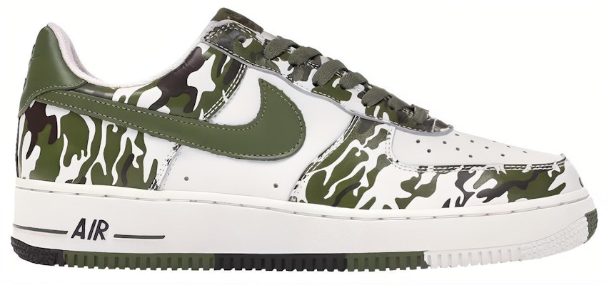 Nike Air Force 1 Low 迷彩棕櫚 低筒 板鞋 男款 白綠 Order Nike Air Force 1 Low 迷彩棕櫚 低筒 板鞋 男款 白綠