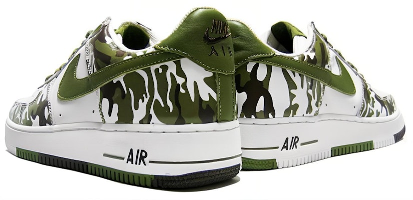 Nike Air Force 1 Low 迷彩棕櫚 低筒 板鞋 男款 白綠 Lookbook Nike Air Force 1 Low 迷彩棕櫚 低筒 板鞋 男款 白綠