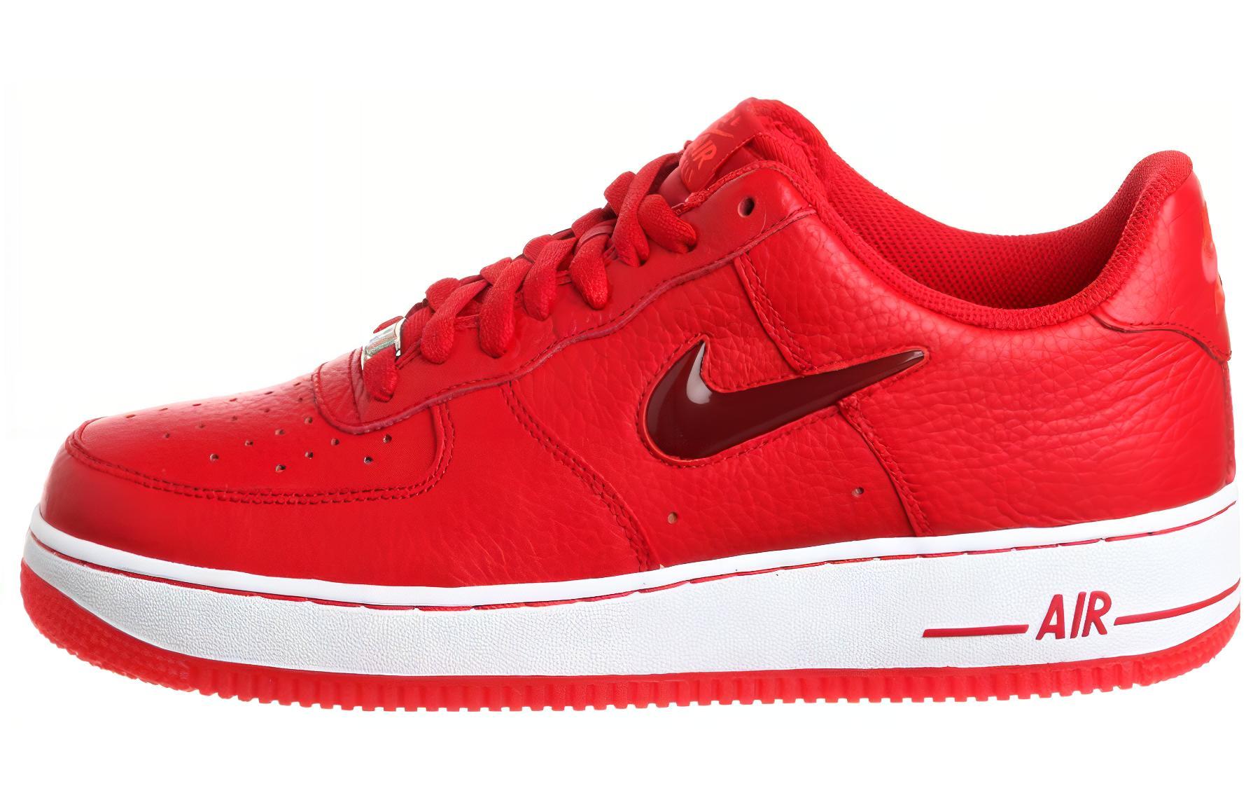 Buy Nike Air Force 1 'Jewel Swoosh - Rojo Deportivo' 488298-605
