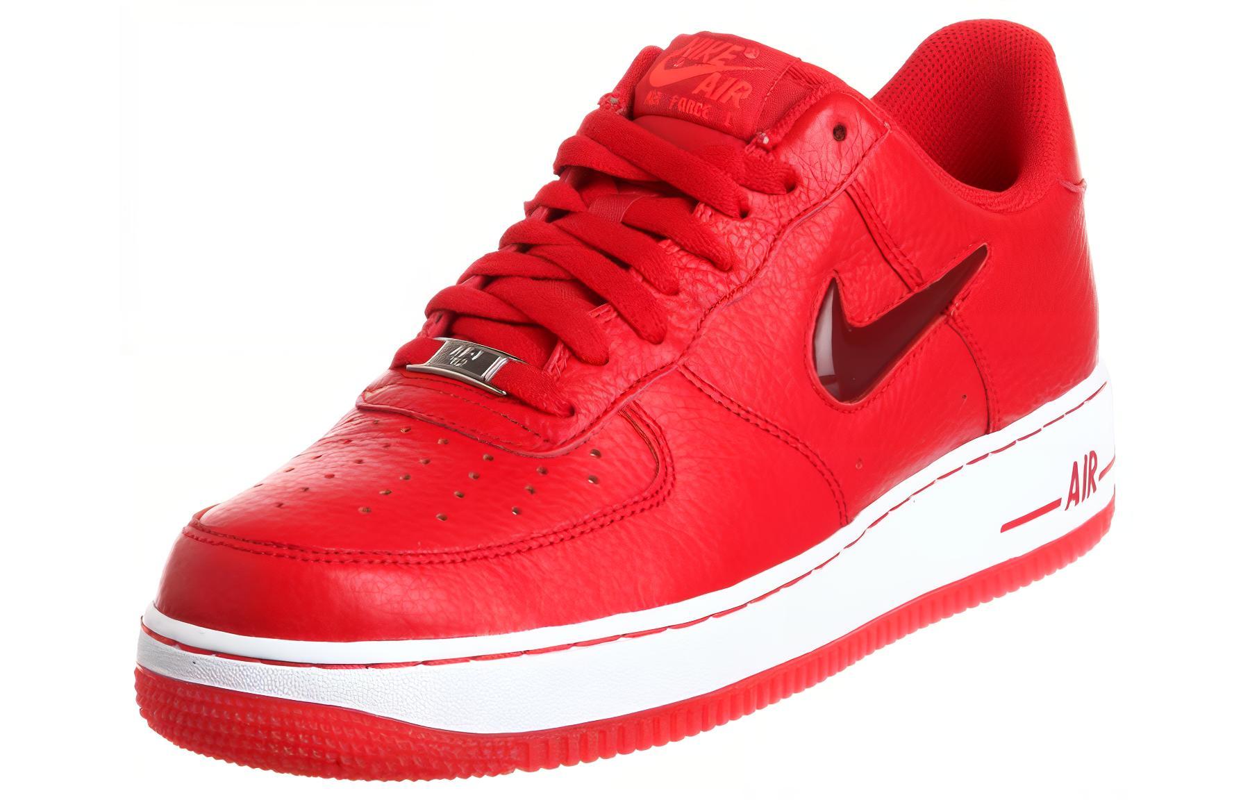 Order Nike Air Force 1 'Jewel Swoosh - Rojo Deportivo' 488298-605