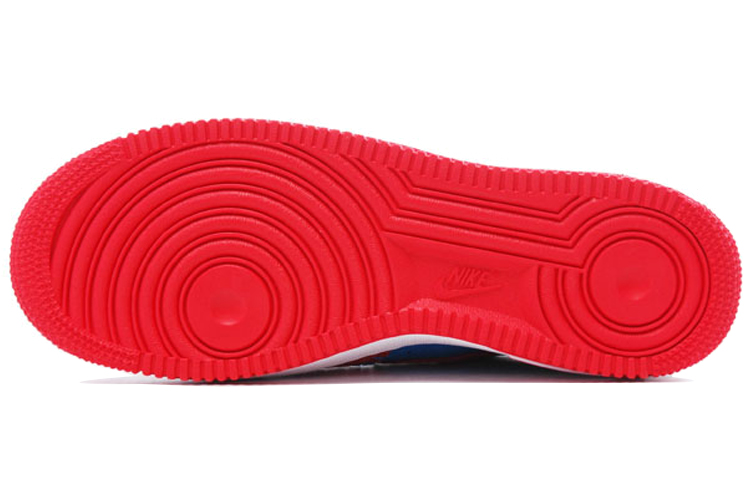 Details for Nike Air Force 1 'Azul Foto Rojo Hyper' 488298-412