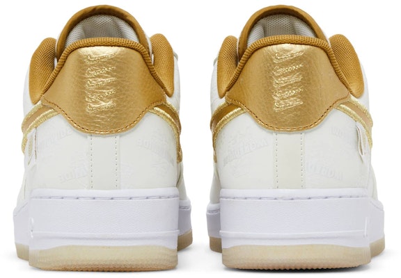 Nike Air Force 1 'Worldwide White Metallic Gold' DA1343-170 Details for Nike Air Force 1 'Worldwide White Metallic Gold' DA1343-170