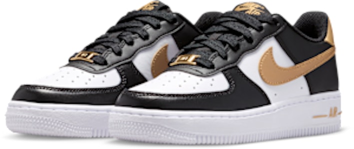 (JR) Nike Air Force 1 Negro/Blanco/Oro Metálico CT3839-009 Purchase (JR) Nike Air Force 1 Negro/Blanco/Oro Metálico CT3839-009
