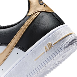 (JR) Nike Air Force 1 Negro/Blanco/Oro Metálico CT3839-009 Cheap (JR) Nike Air Force 1 Negro/Blanco/Oro Metálico CT3839-009