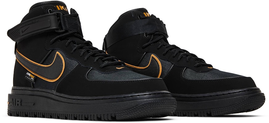 Nike Air Force 1 Boot Cordura 'Black Wheat' DO6702-001 Cheap Nike Air Force 1 Boot Cordura 'Black Wheat' DO6702-001