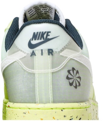 나이키 에어 포스 1 크레이터 '라이트 레몬 트위스트' DH2521-700 Sizing 나이키 에어 포스 1 크레이터 '라이트 레몬 트위스트' DH2521-700
